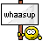 What's up! :whaasup: